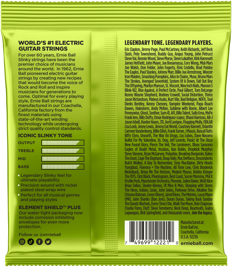 Ernie Ball Elettrica 10/46