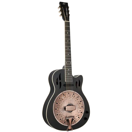 Ortega Resonator Guitar CE "Americana Series" - Black