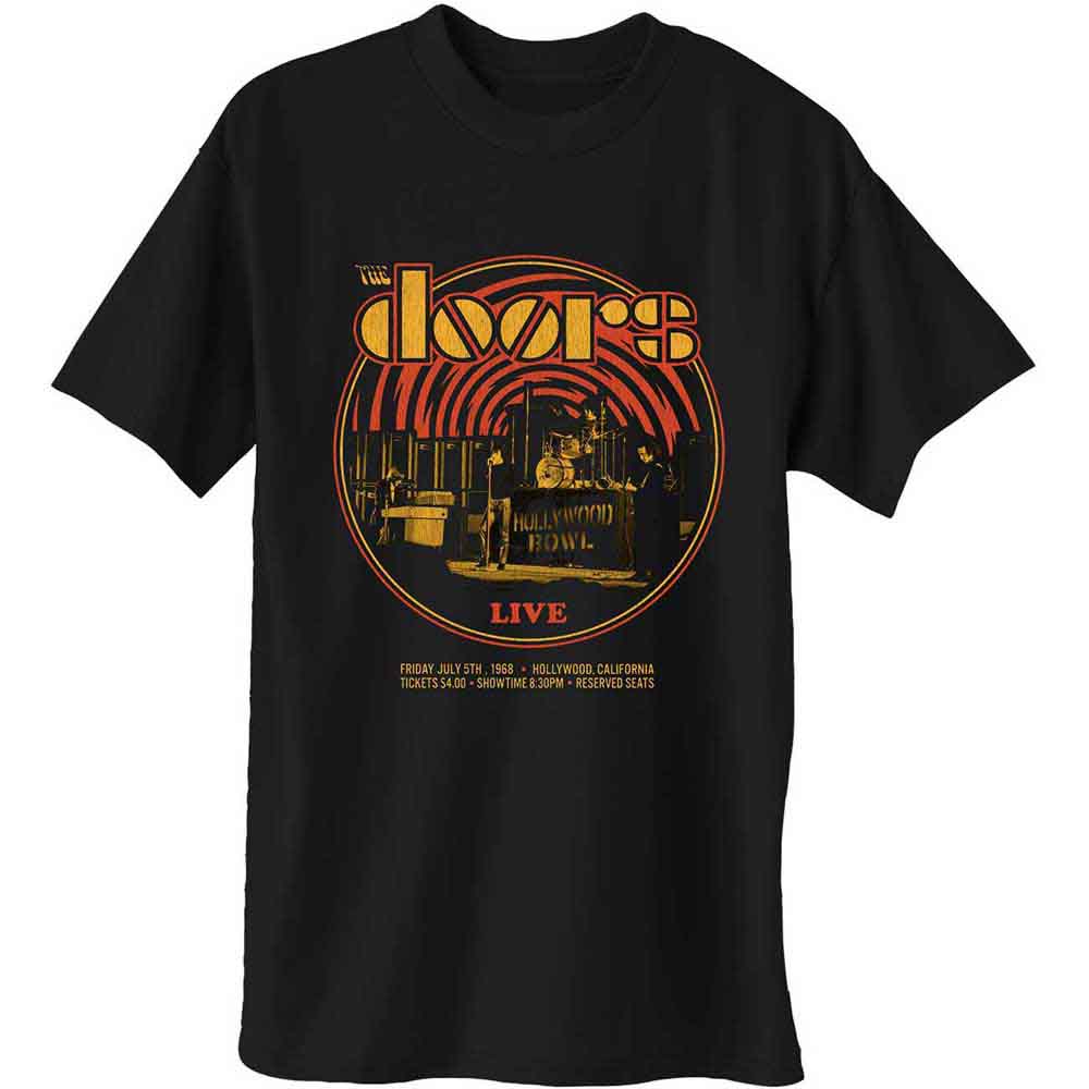 The Doors M Live 68 Retro Maglietta