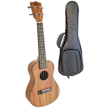 SMT Ukulele Soprano mogano + Deluxe Bag