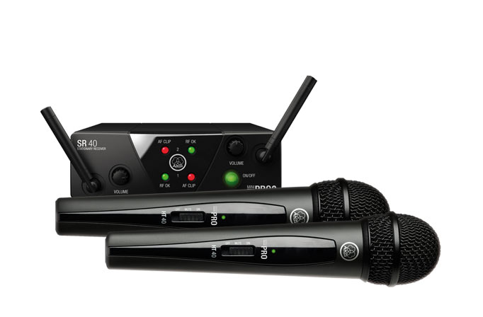 AKG WMS 40 MINI Dual Vocal Set