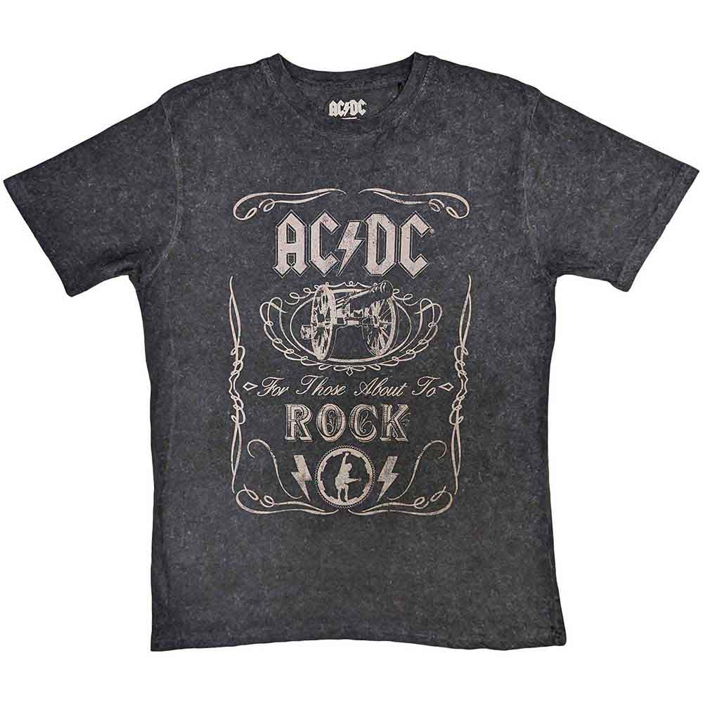 ACDC L Unisex Cannon Swig Maglietta