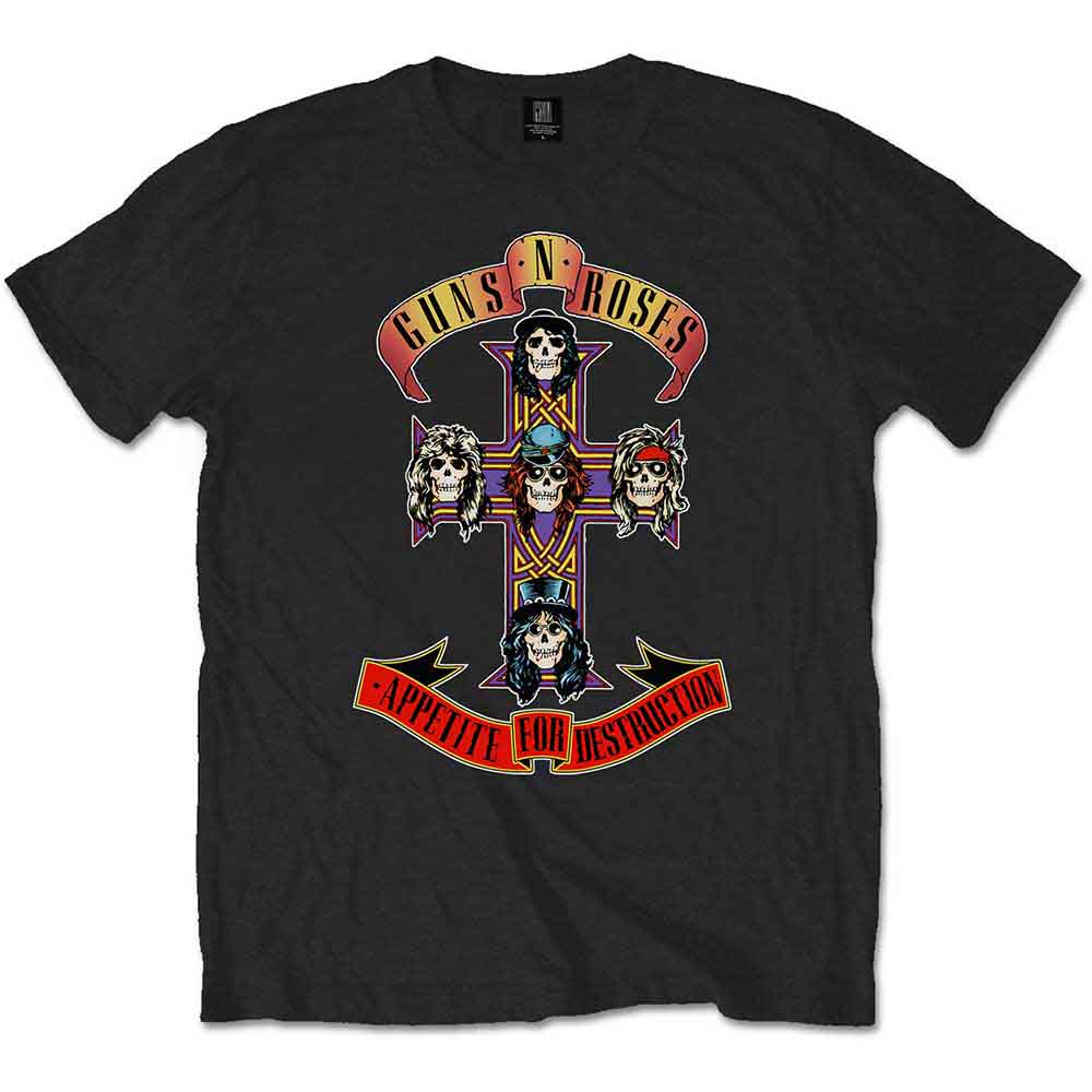 Guns N Roses S Unisex Appetite For Destruction Maglietta
