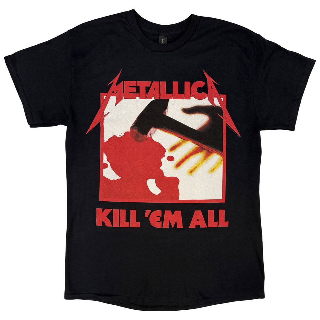 Metallica XL Kill 'Em All Tracks Maglietta