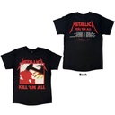 Metallica XL Kill 'Em All Tracks Maglietta