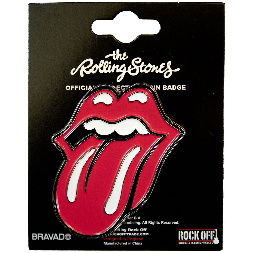 The Rolling Stones Classic Tongue Large  Spilla 