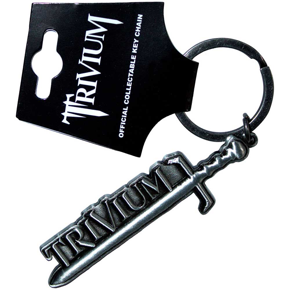 Trivium Silver Sword Portachiavi
