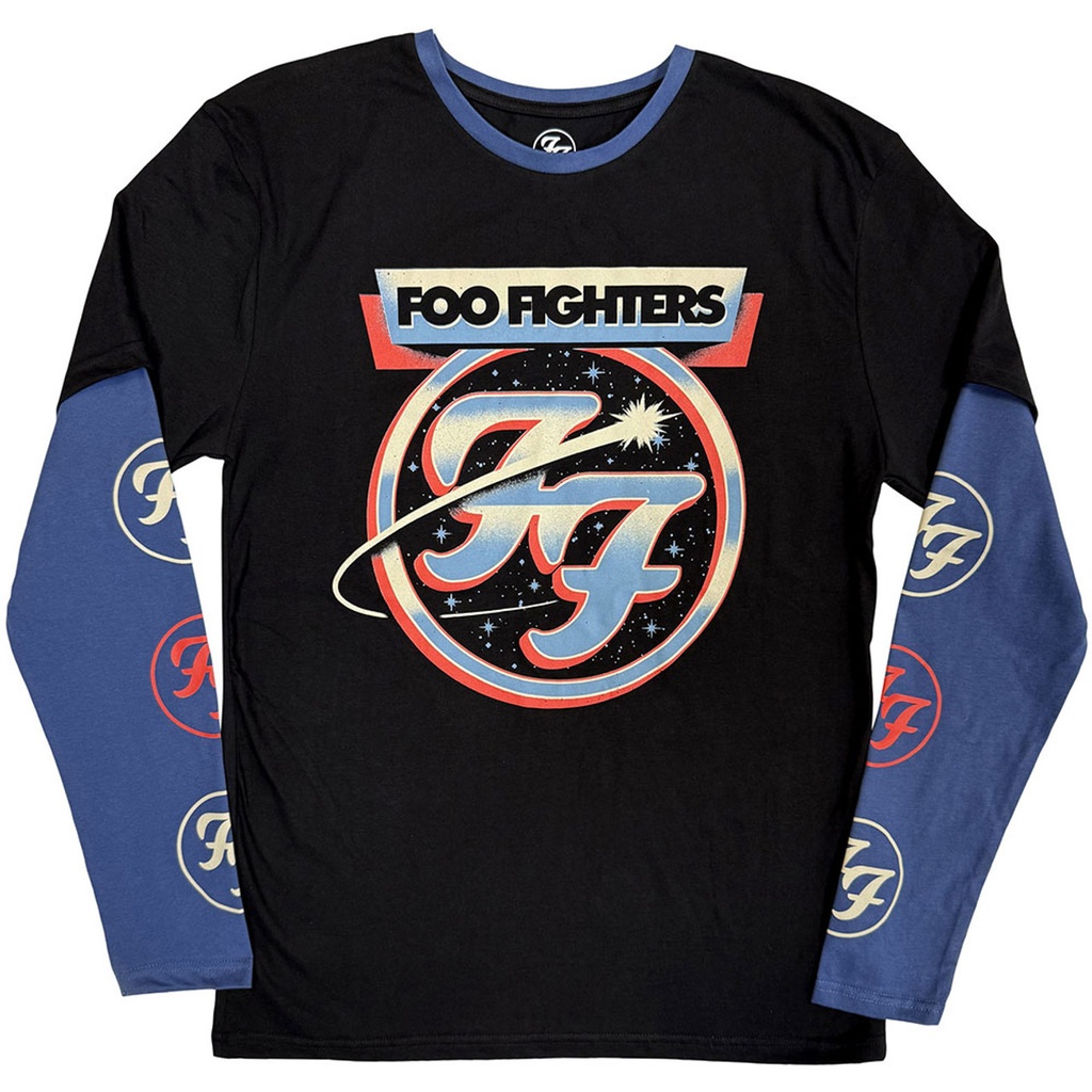 Foo Fighters S Comet Maglietta Maniche Lunghe