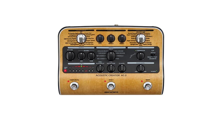 Zoom AC-3 Multieffetto Chitarra acustica