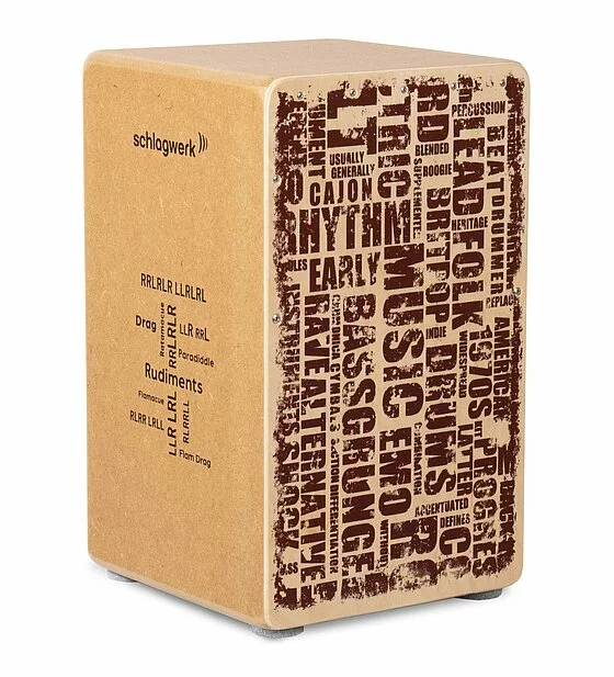 Cajon Rudimenti Stili Musicali Grande 