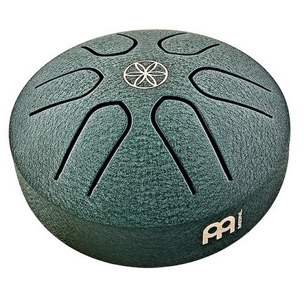 Pocket Tongue Drum Sonic Energy A Major Dark Green