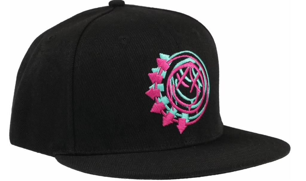 Blink-182 Yellow Double Six Arrow Smile Cappellino