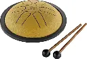 Mini Tongue Drum Sonic Energy B Major Gold