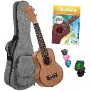 Cascha Ukulele Soprano Set + Deluxe Bag