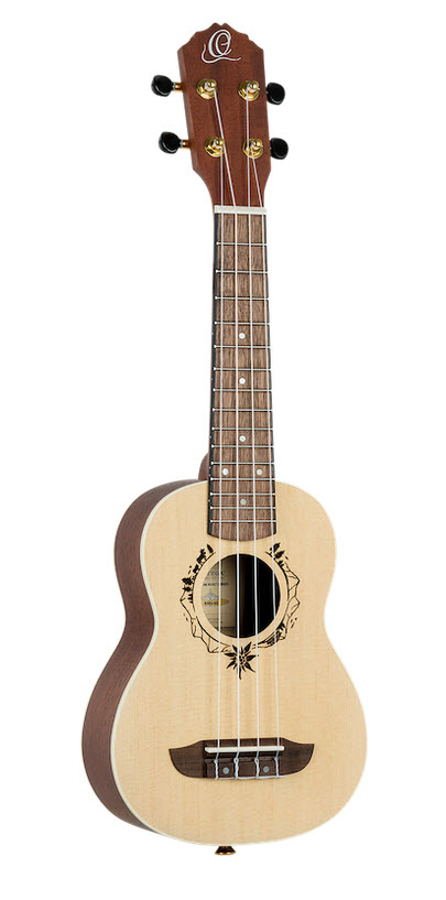 Ortega Ukulele Soprano Custom Built Swiss Edition