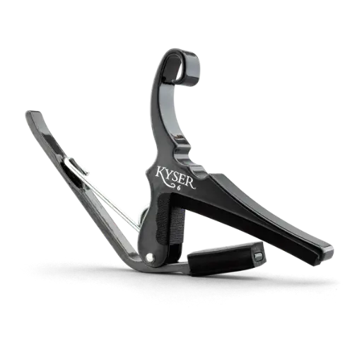 [KY-KG6BCA] Kyser Capotasto Acustica Nero Cromato