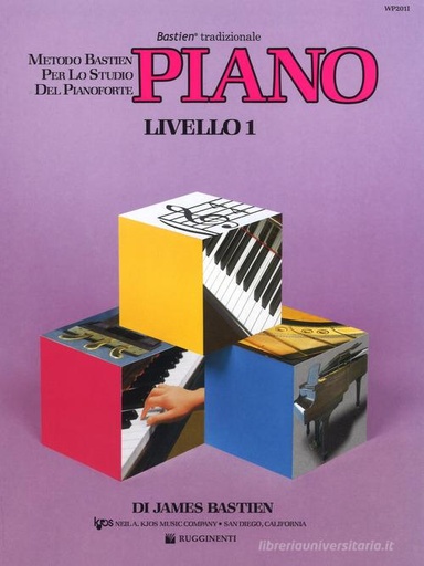 [REWP201] James Bastien Metodo Piano Livello 1