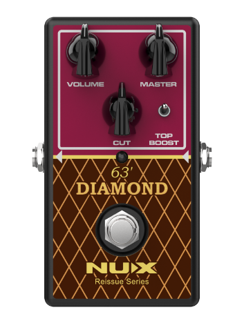 [Pedalino Overdrive Vox NUX63DIAMOND] Nux - Diamond 63 Reissue 