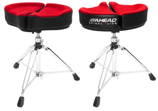 [AHSPGR3] Spinal G Sgabello Batteria Rosso AHEAD