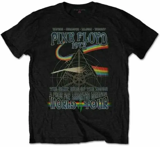 [PFTEE106MB03] Pink Floyd L Lunatic Maglietta
