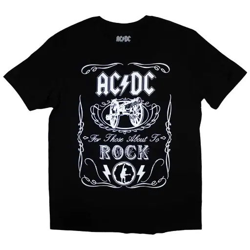 [ACDCTS49BB04] ACDC KIDS 7-8 Anni Vintage Cannon Maglietta