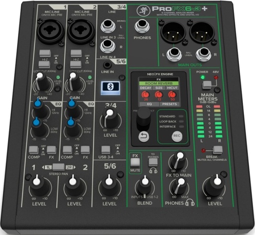 [212758] Mixer MACKIE ProFX6v3