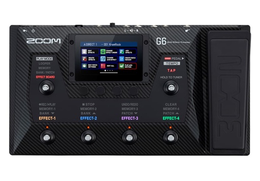 [10007912] Zoom G6 pedaliera multieffetto
