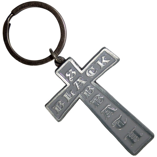 [BSKEY13] Black Sabbath Portachiavi Cross