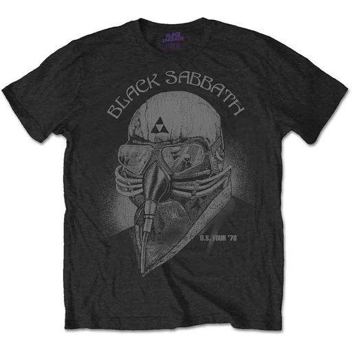 [BSTTRTW01MB02] Black Sabbath M US Tour 1978 Maglietta 