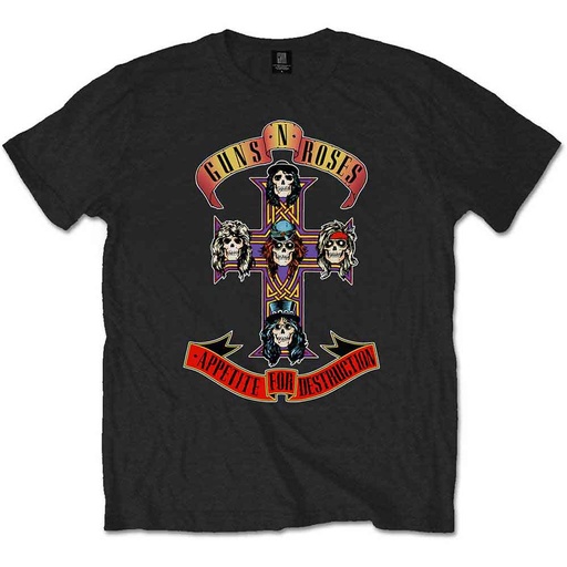 [GNR01S] Guns N Roses S Unisex Appetite For Destruction Maglietta
