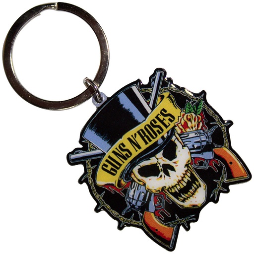 [GNRKEY07] Guns N Roses Portachiavi Top Hat 