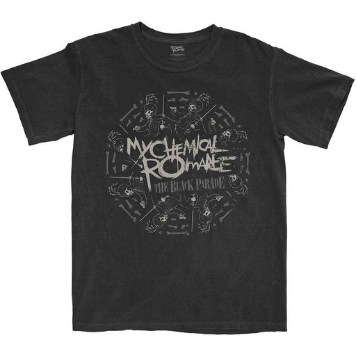 [MCRTS23MB03] My Chemical Romance L Unisex Circle March Maglietta
