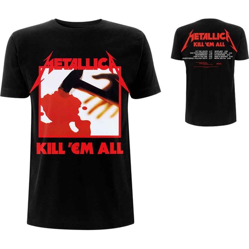 [METTS02MB04] Metallica XL Unisex Kill 'Em All Tracks Maglietta
