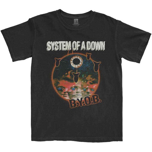 [SOADTS18MB03] System Of A Down L Unisex Maglietta BYOB
