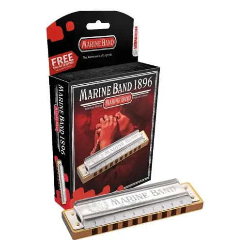 [M1896026X] Hohner Marine Band 1896 Db