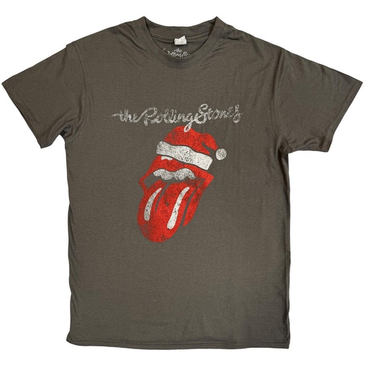 [RSTS152MC03] Rolling Stones L Santa Lick Maglietta