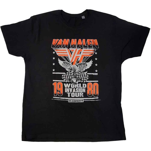 [VHTS04MB05] Van Halen Invasion Tour 2XL Maglietta 