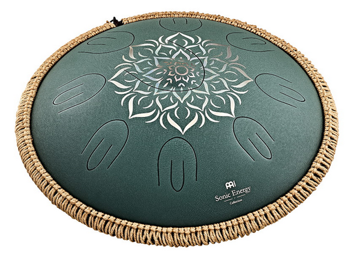 [OSTD4DGE] Big Tongue Drum Sonic Energy F# Minore 432Hz Green Engraved 