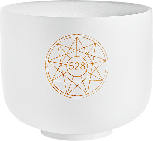 [SOLCSB8-528] Solfeggio Crystal Singing Bowl 8"