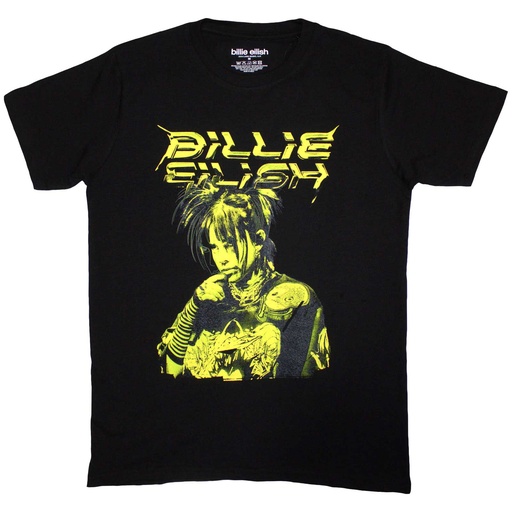 [BILLIETS41MB02] Billie Eilish M Illustration Maglietta 