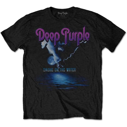 [DPTS02MB02] Deep Purple M Smoke On The Water Maglietta