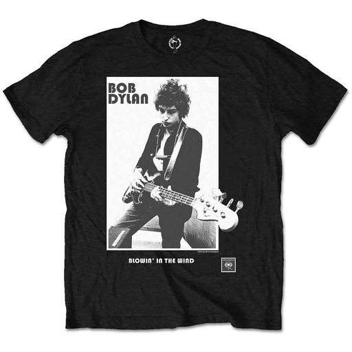 [DYLTS03MB03] Bob Dylan L Blowing The Wind Maglietta