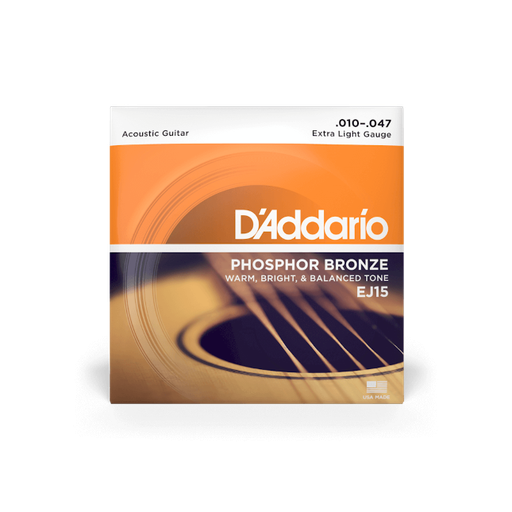[corde] Daddario acustica10/47 PH/BR EJ15