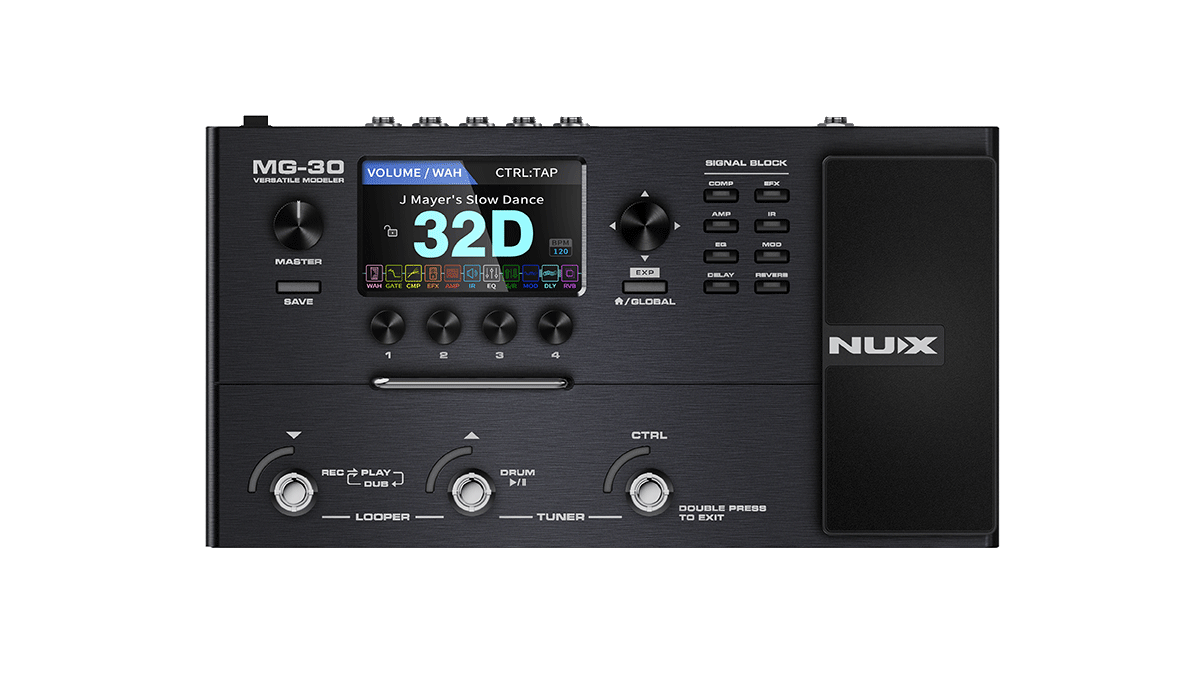 [NUXMG30] NUX MG-30 Pedaliera Multieffetto