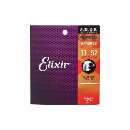 [corde] Elixir Acustica 11/52 PH/BR