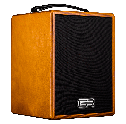 [GR-AG-WD-5] GR Acoustic Guitar Combo Amplifier Wood 80 watt Speaker 1x5" 2 Channels