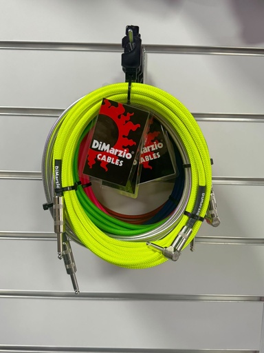 [DMEP1718NY] DiMarzio Cavo Jack Giallo Angolato 5.5m