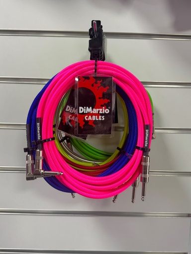 [DMEP1718NPK] DiMarzio Cavo Jack Pink Angolato 5.5m