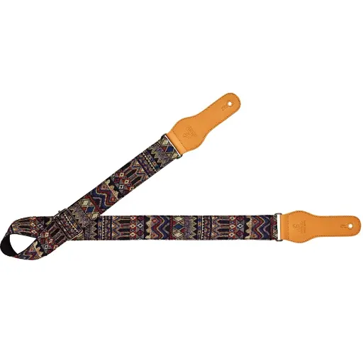 [OCS-470U] Tracolla Ukulele in Cotone Ortega Maya Dance