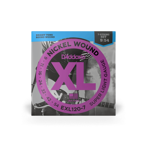 [corde EXL120-7] Daddario Elettrica 7 Corde XL 54/9 